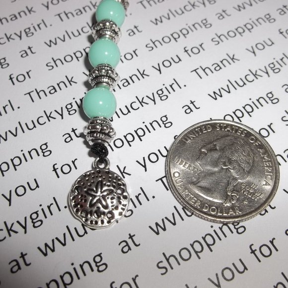 Bookmark New! Bookmarker Book Reading Gift Idea Sand Dollar Beach Theme NWT 8200 - Picture 5 of 11